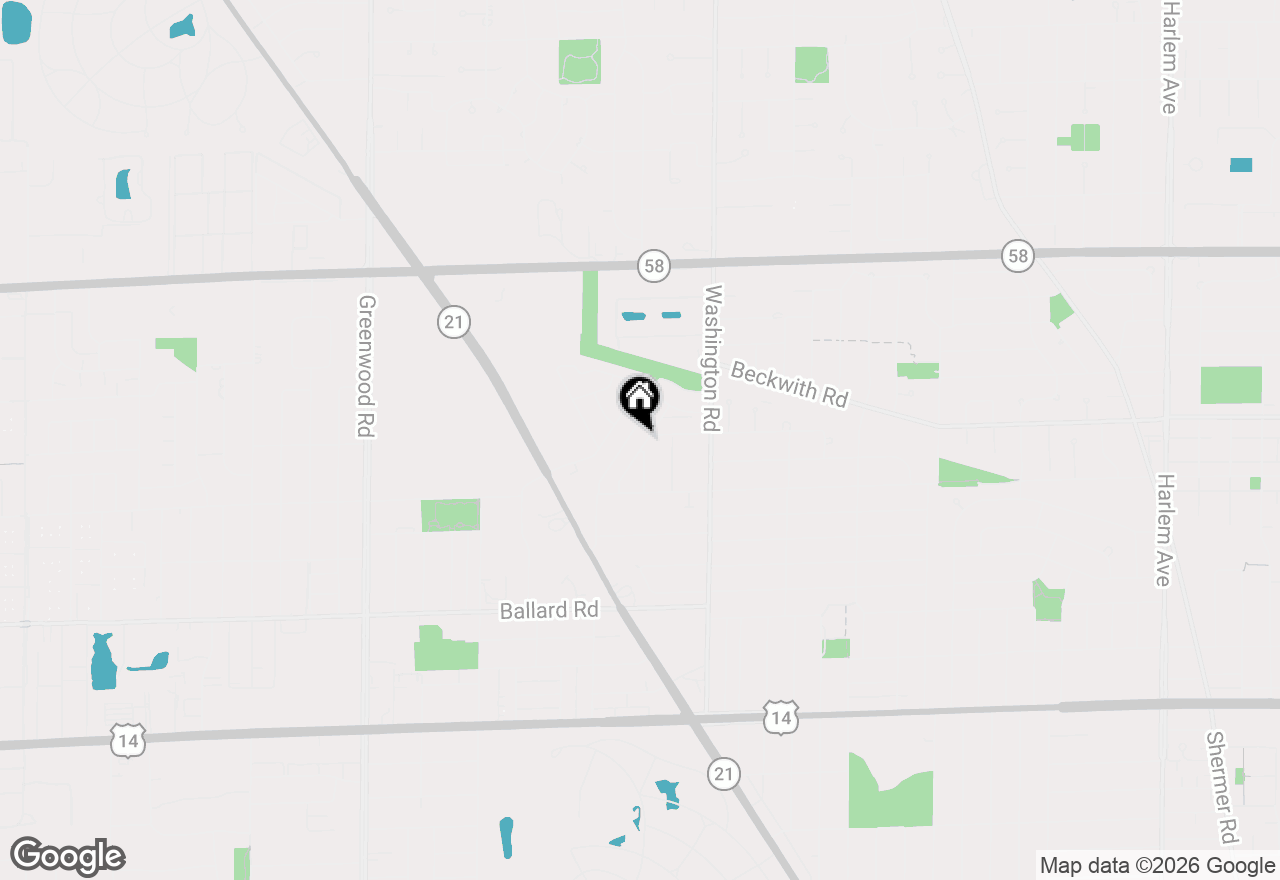 Map of 9262 N Woodland Drive, Niles, IL 60714