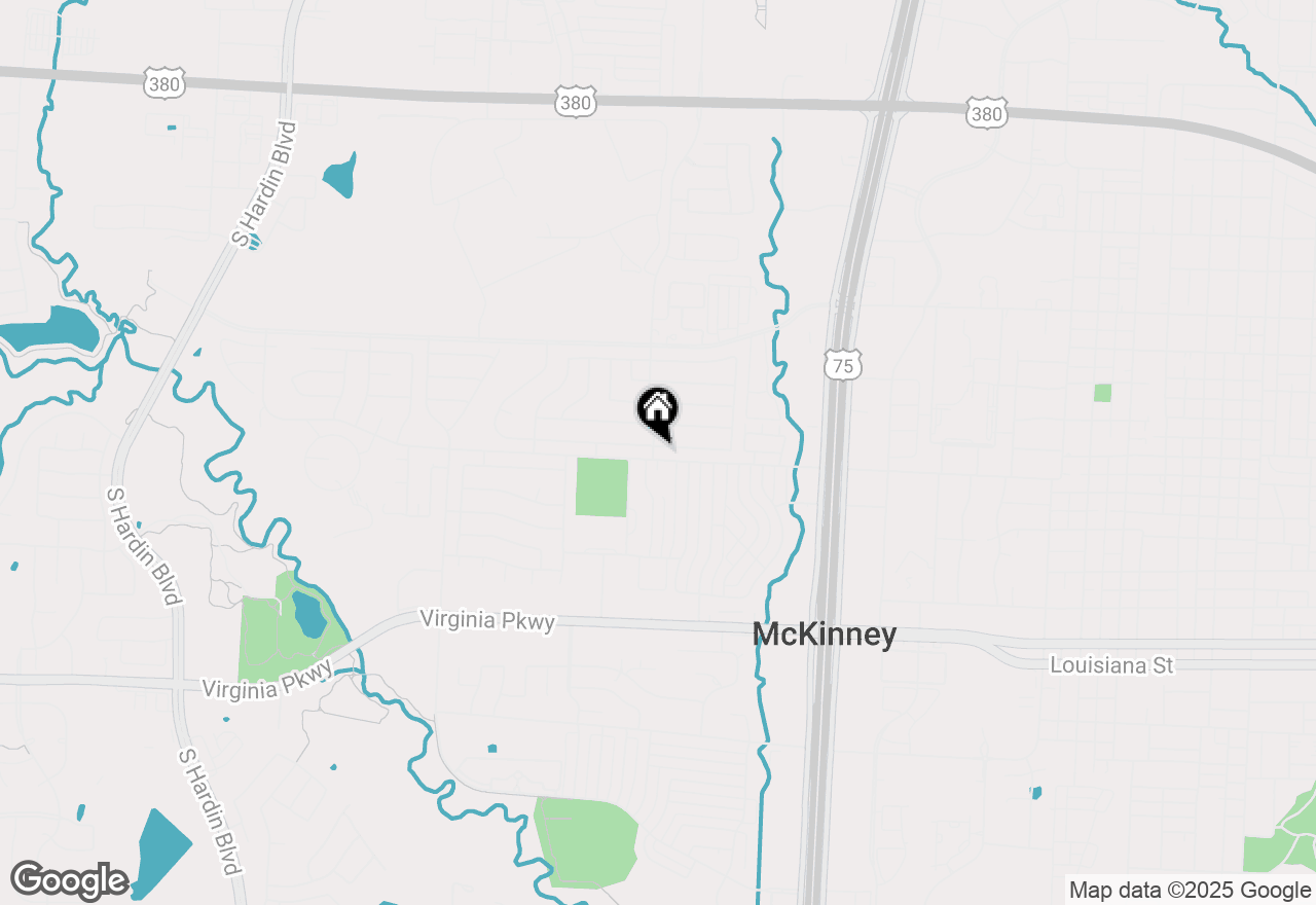 Map of 2429 Gabriel Drive, Mckinney, TX 75071