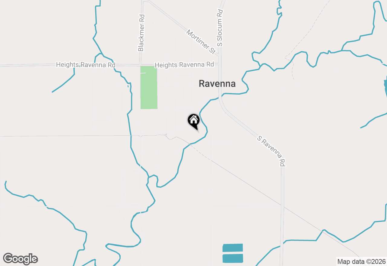 Map of 12269 Crockery Creek Drive, Ravenna, MI 49451