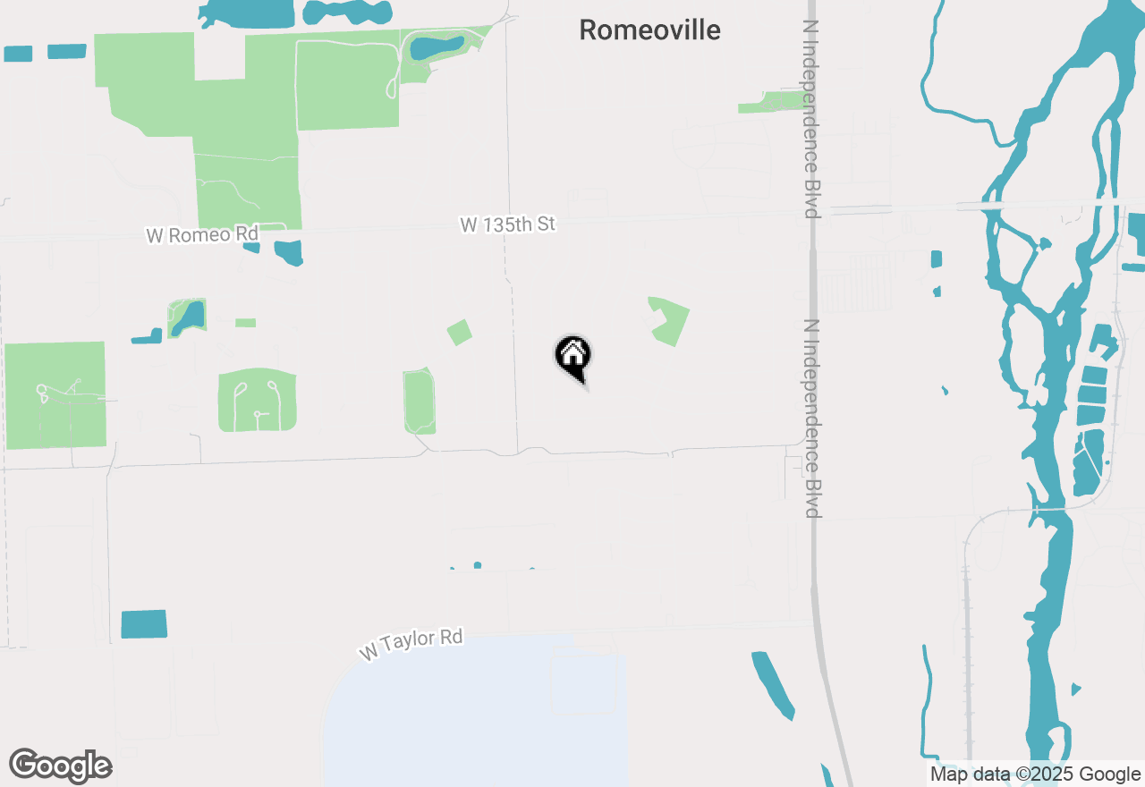 Map of 416 Tallman Avenue, Romeoville, IL 60446