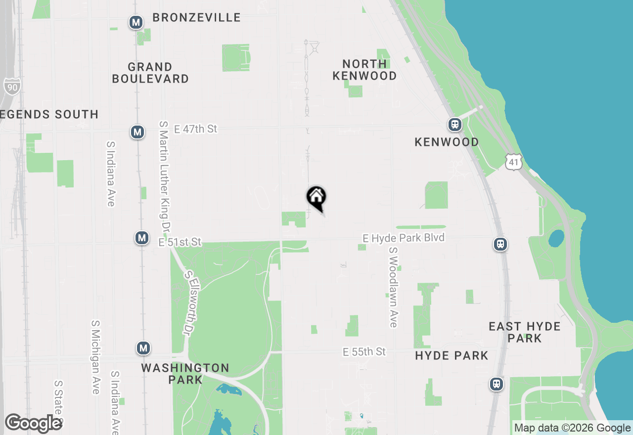 Map of 5017 S Drexel Boulevard #G01, Chicago, IL 60615