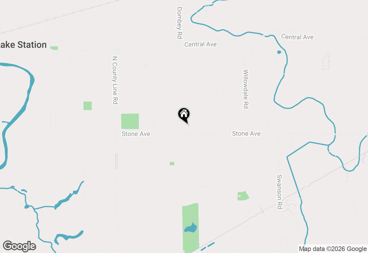 Map of 2970 May Street, Portage, IN 46368