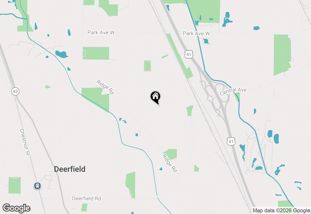 Map of 1459 Eastwood Avenue, Highland Park, IL 60035