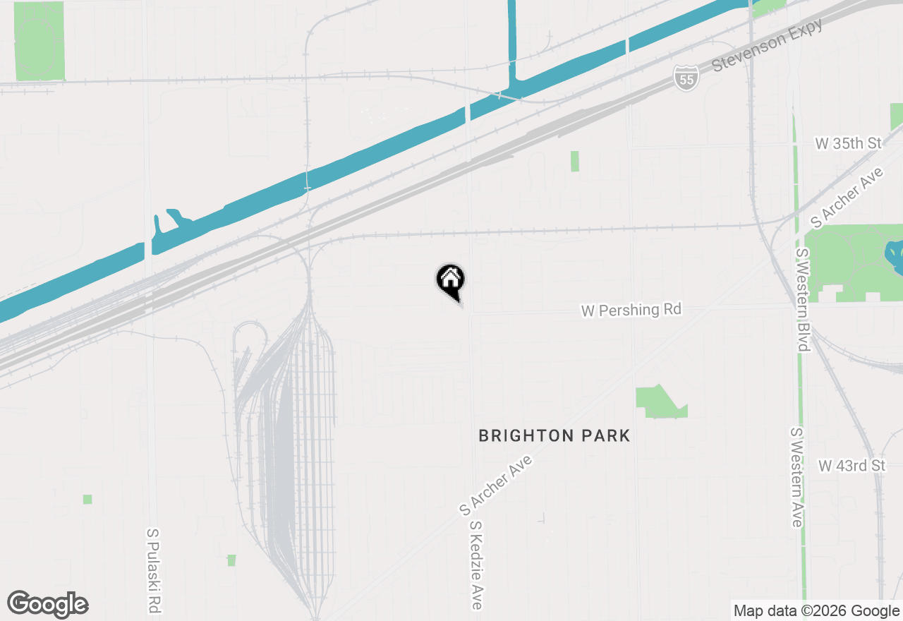 Map of 3230 W Pershing Road, Chicago, IL 60632