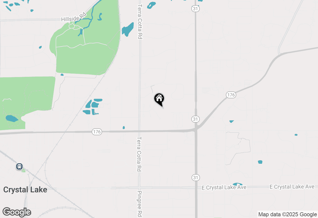 Map of 741 Norwich Court, Crystal Lake, IL 60012