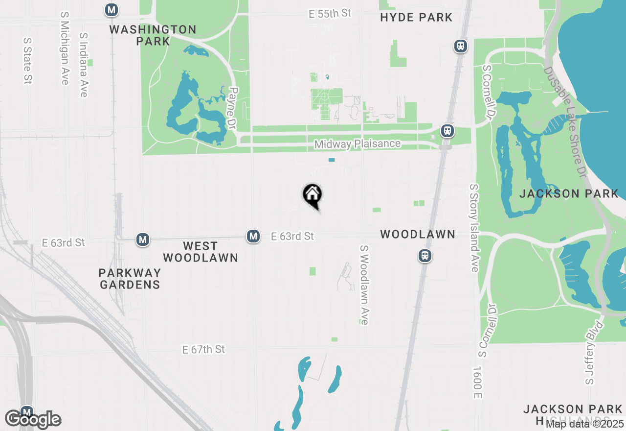 Map of 6207 S Ellis Avenue, Chicago, IL 60637