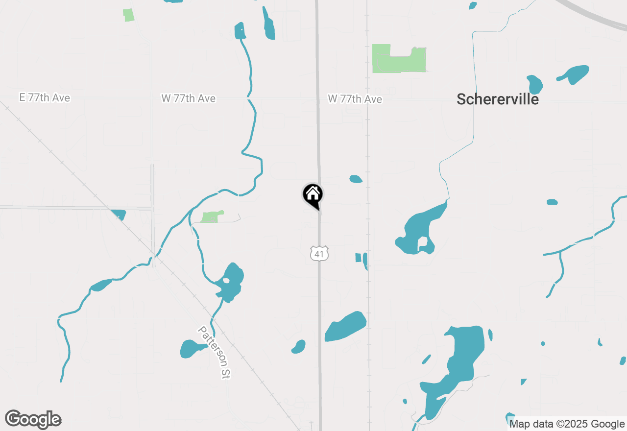 Map of 8126 Wicker Avenue, St. John, IN 46373