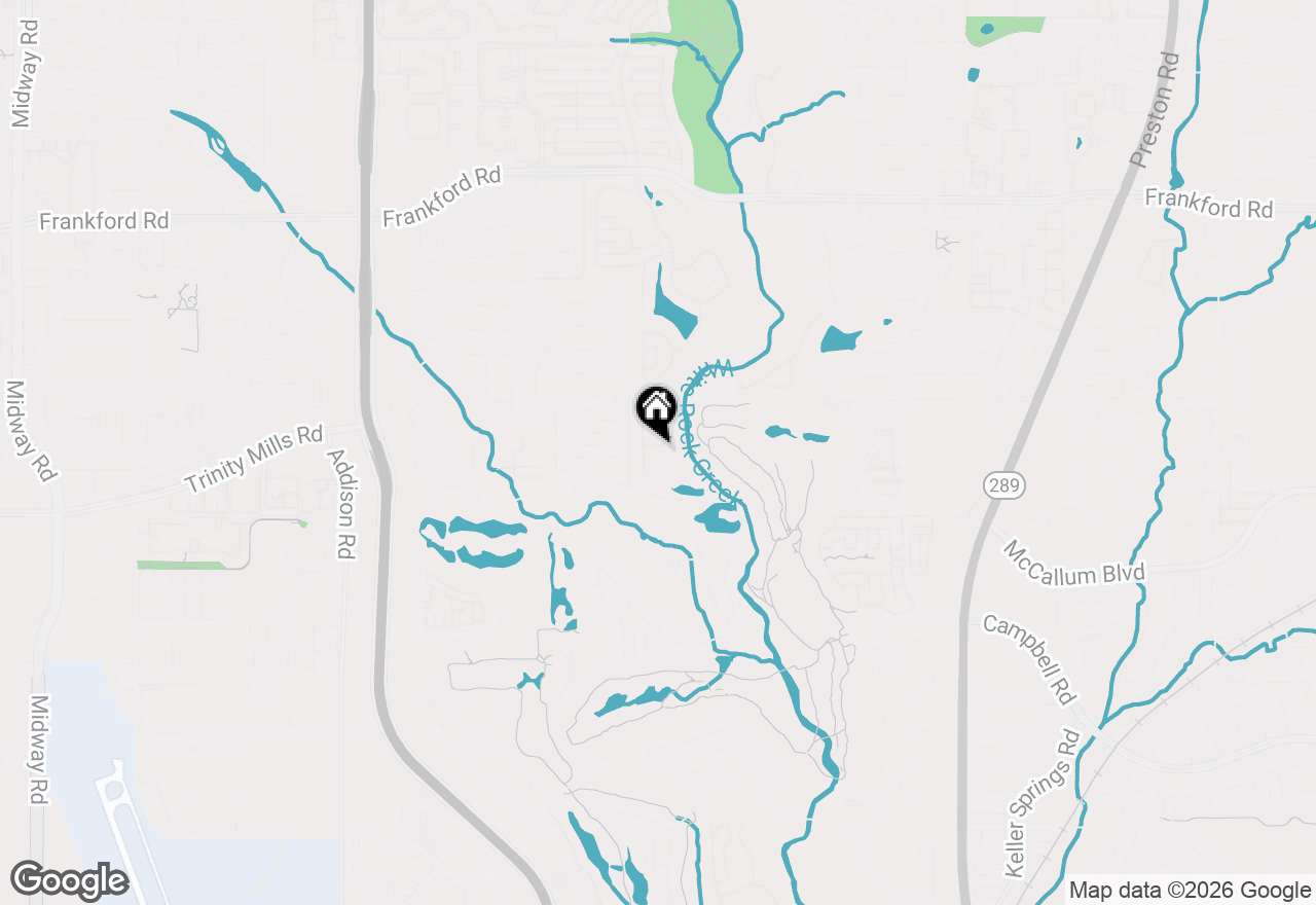 Map of 5608 Stone Cliff Court, Dallas, TX 75287