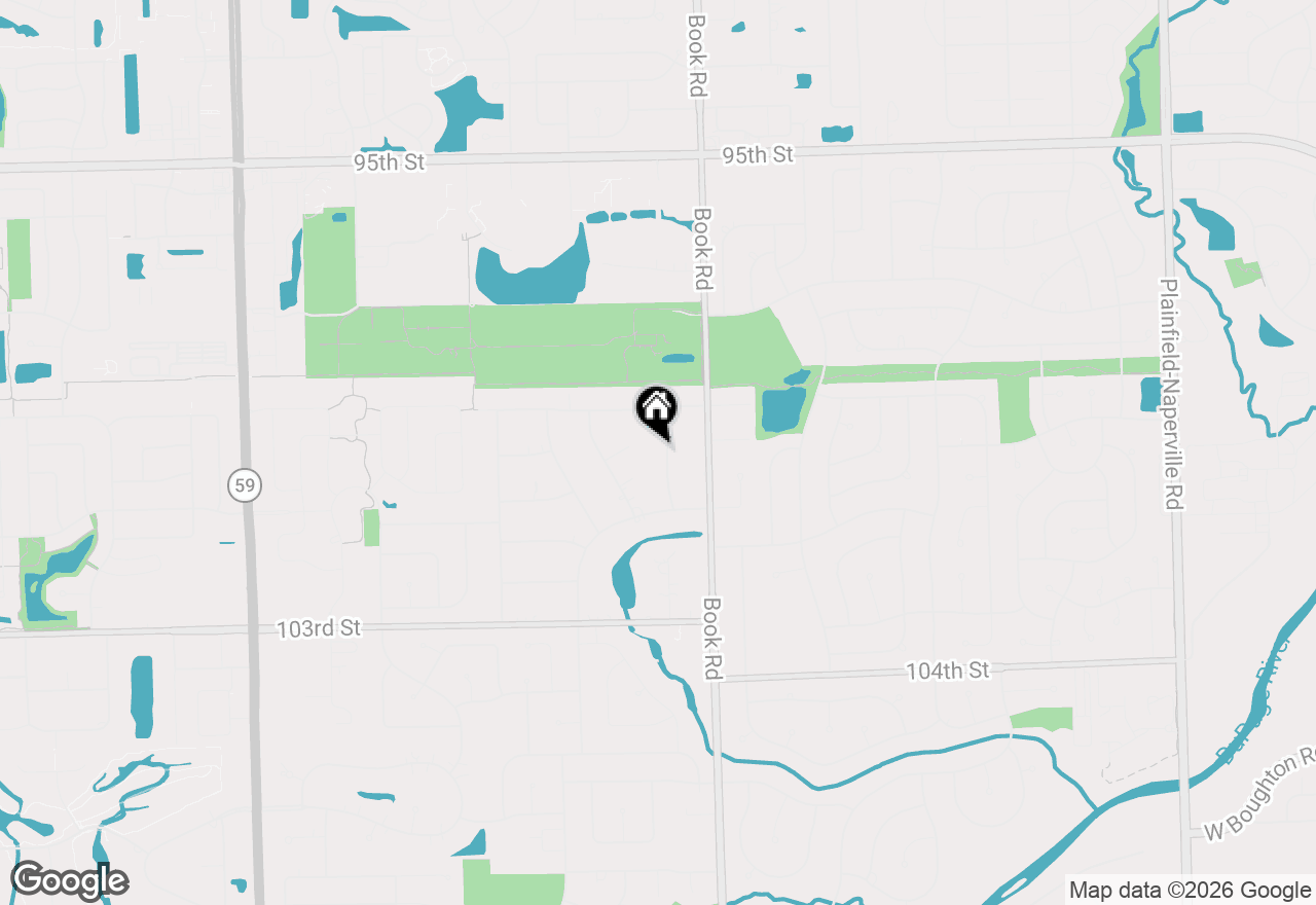 Map of 11S506 Whittington Lane, Naperville, IL 60564