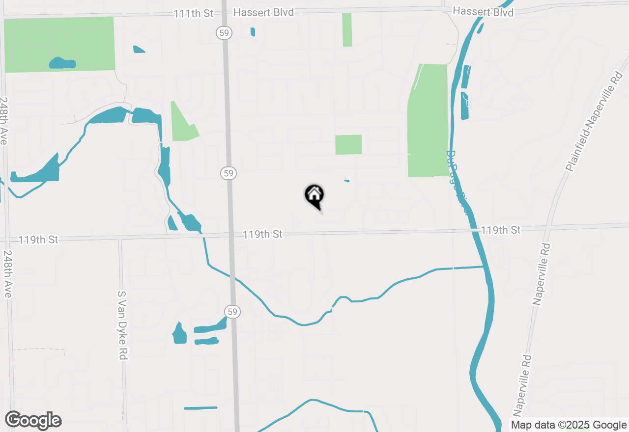 Map of 5907 Polo Street, Naperville, IL 60564