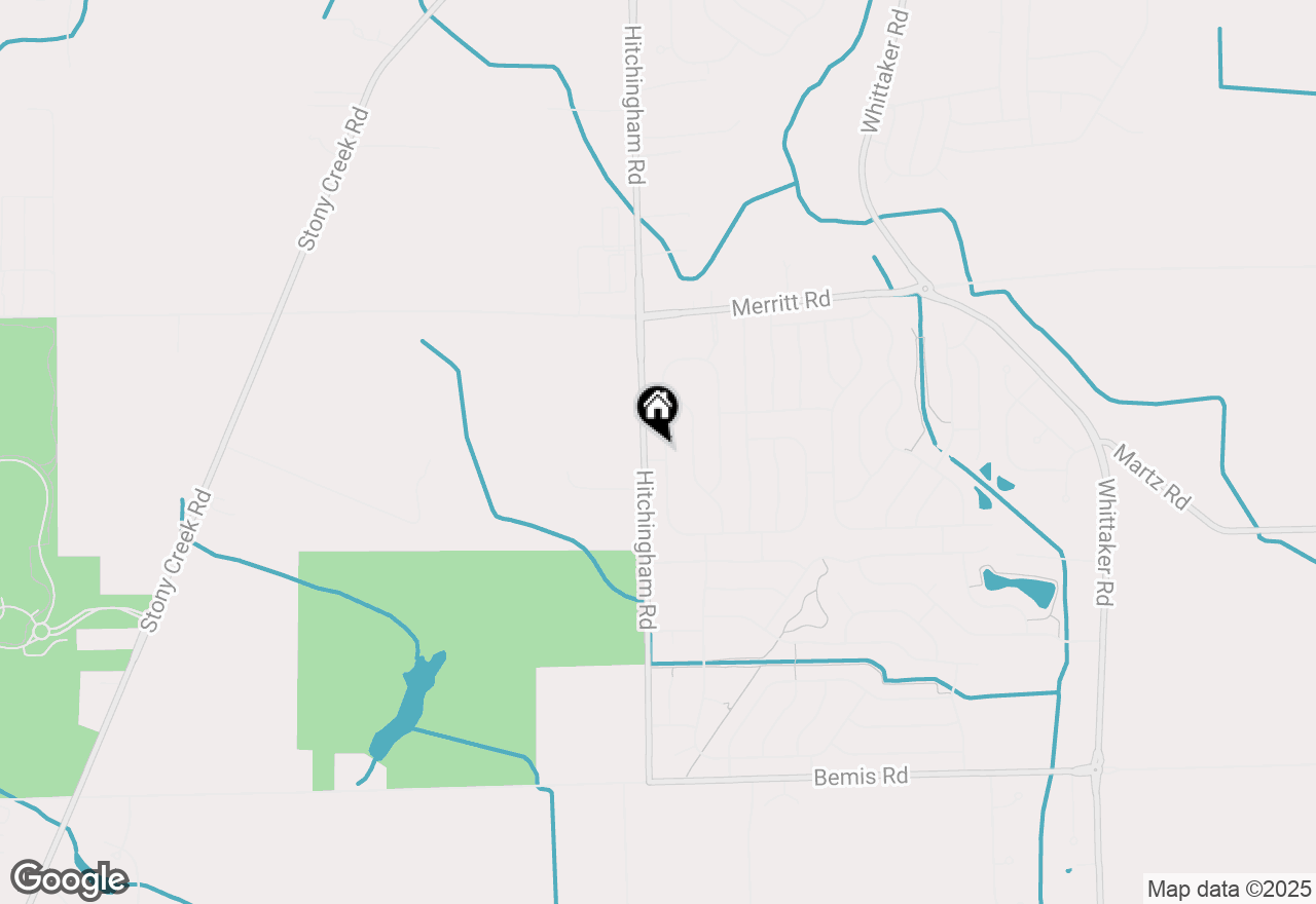 Map of 7268 Homestead Road, Ypsilanti, MI 48197