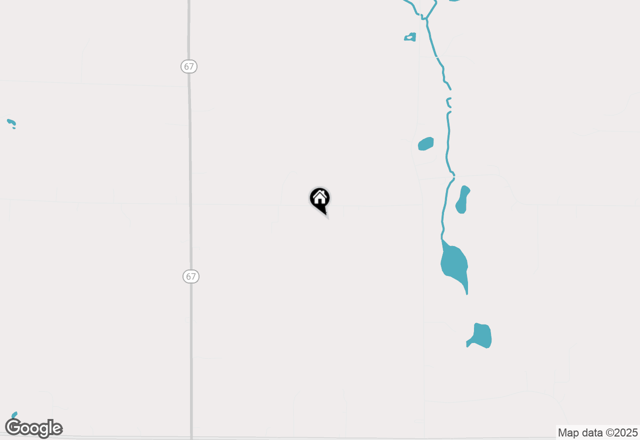 Map of 22633 Point Creek Rd, Kiel, WI 53042