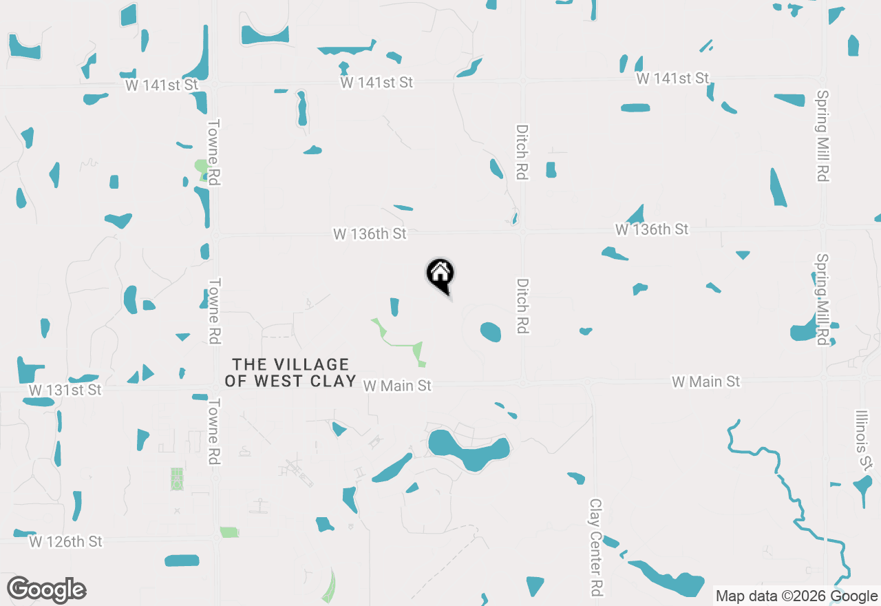 Map of 13357 Dumbarton Street, Carmel, IN 46032