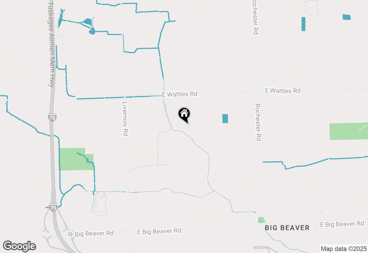 Map of 392 Gunston Court, Troy, MI 48083