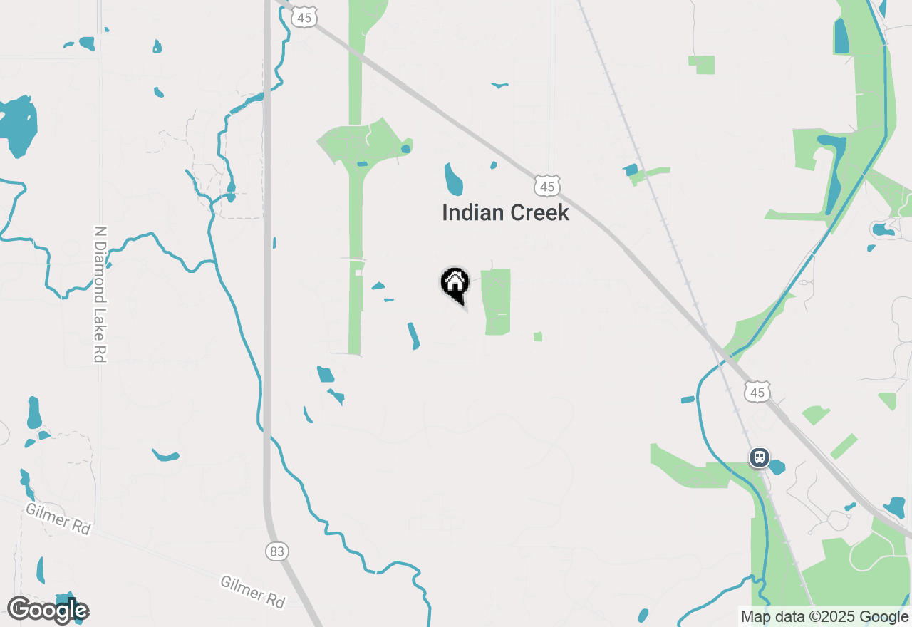 Map of 714 Cherry Valley Road, Vernon Hills, IL 60061