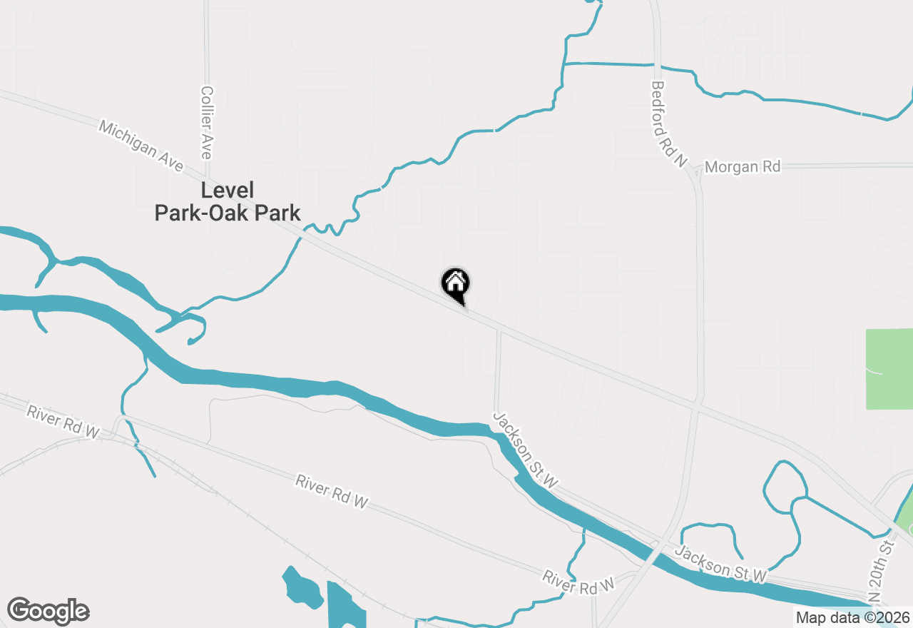 Map of 1823 W Michigan Avenue, Battle Creek, MI 49037