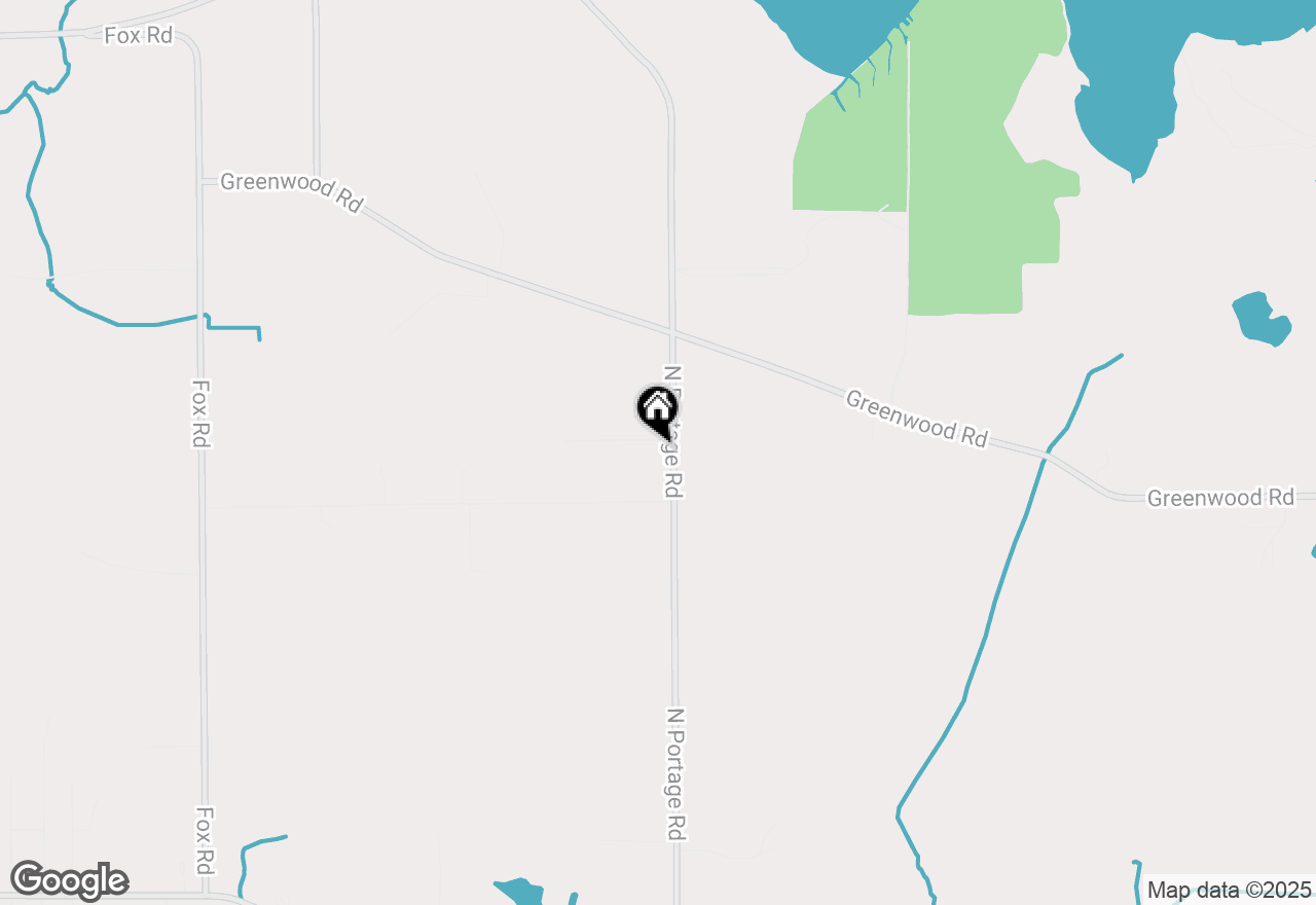 Map of 2222 N Portage Road, Jackson, MI 49201