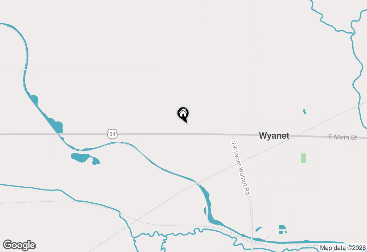 Map of 13481 Us Hwy 6, Wyanet, IL 61379