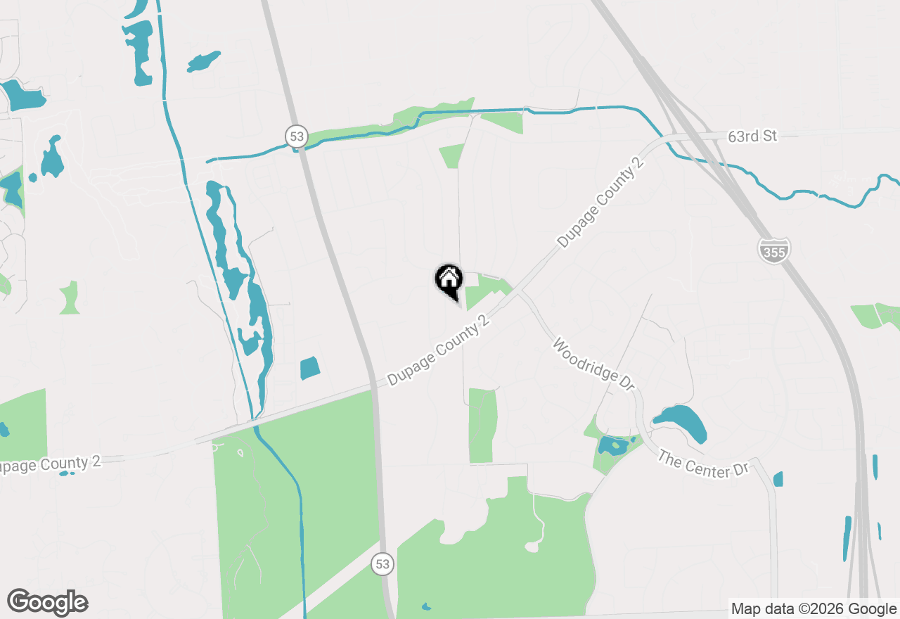 Map of 6717 Patton Drive, Woodridge, IL 60517