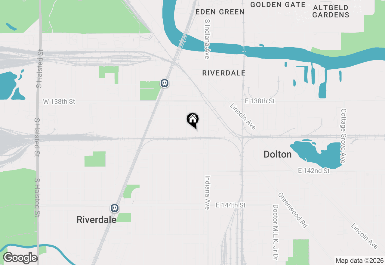Map of 13933 S Michigan Avenue, Riverdale, IL 60827