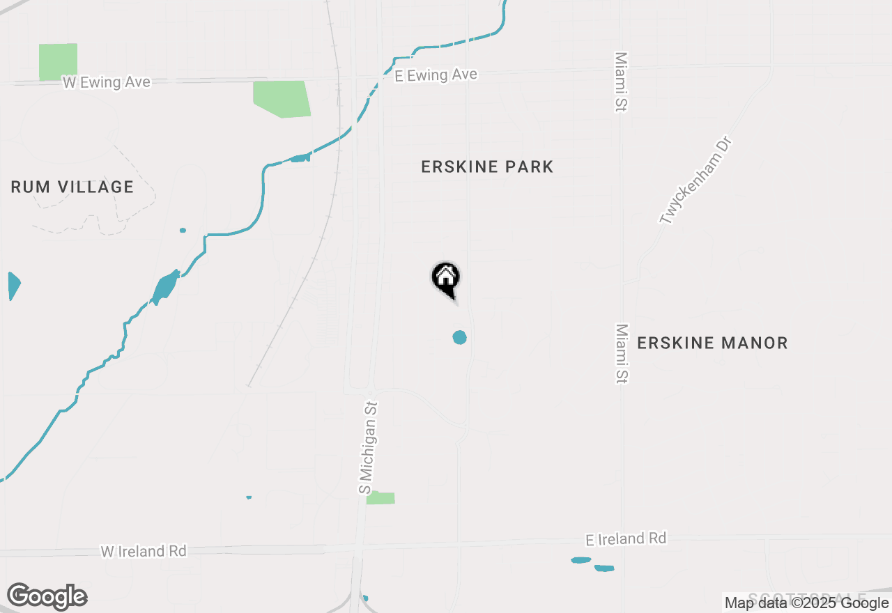 Map of 315 E Dean Street, South Bend, IN 46614