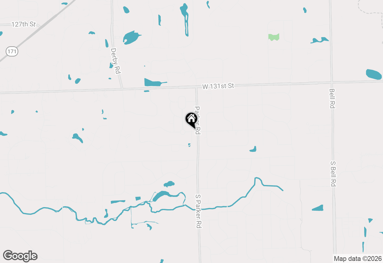 Map of 13824 Amelia Drive, Lemont, IL 60439