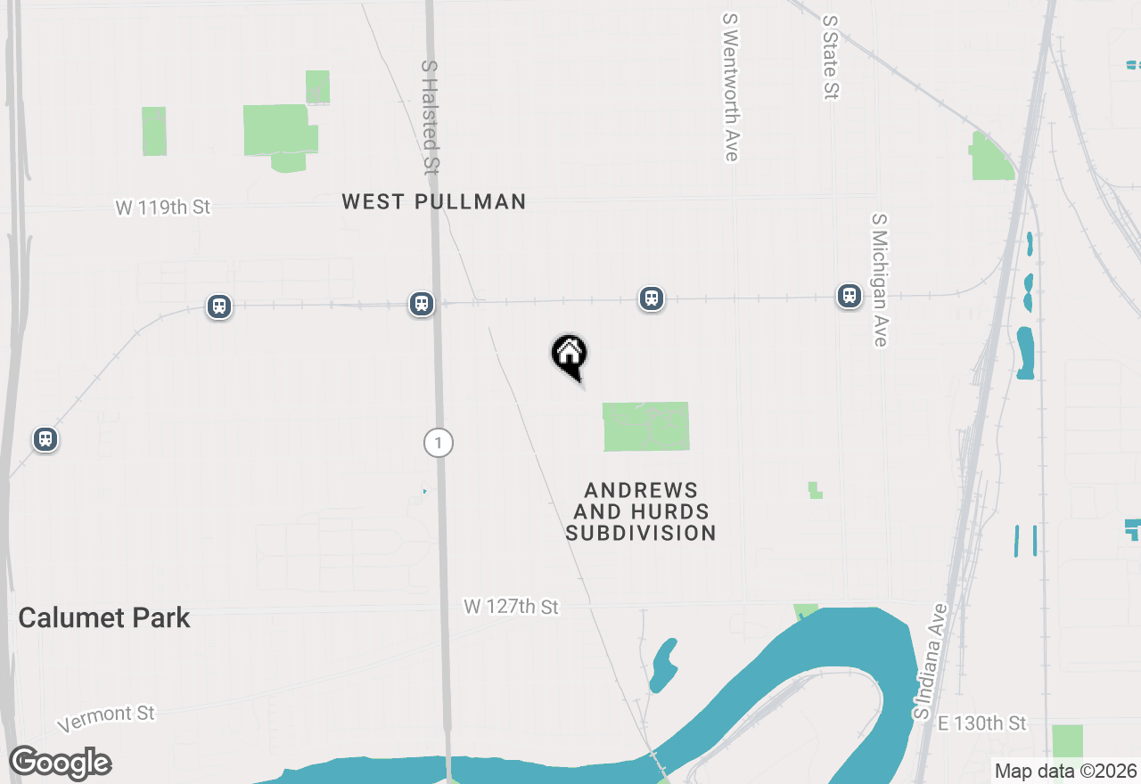 Map of 12249 S Parnell Avenue, Chicago, IL 60628