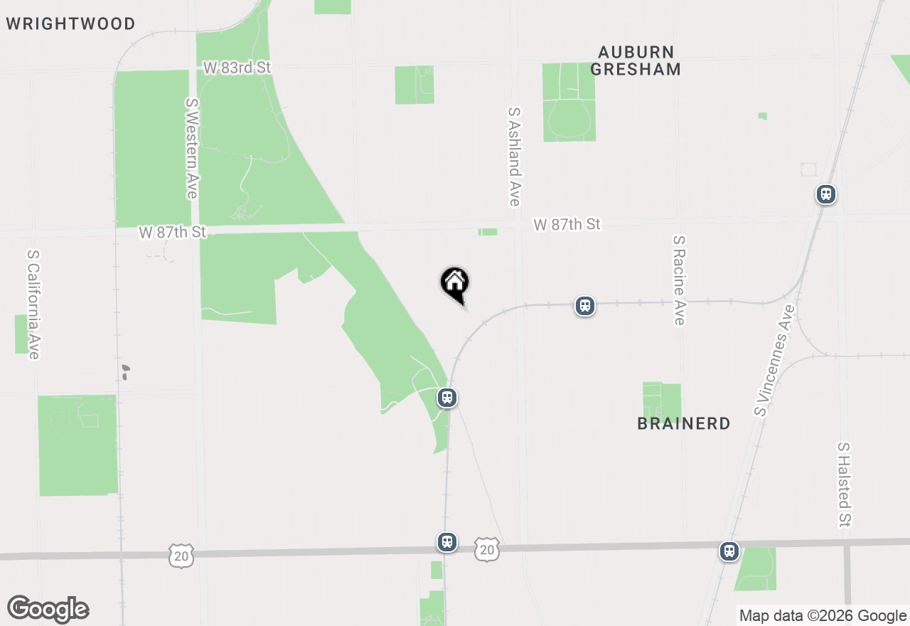 Map of 8906 S Hermitage Avenue, Chicago, IL 60620