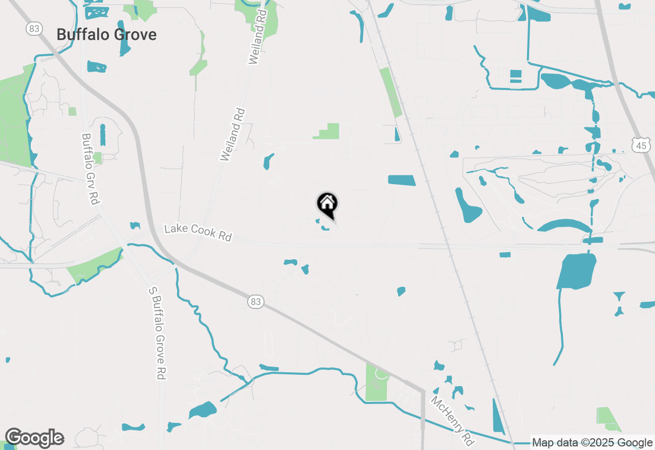 Map of 264 Le Parc Circle #264, Buffalo Grove, IL 60089