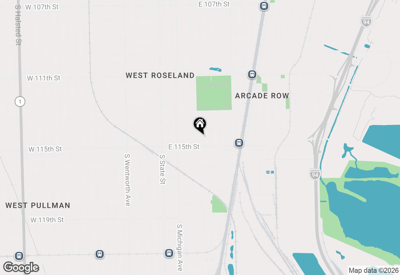 Map of 11431 S Indiana Avenue, Chicago, IL 60628