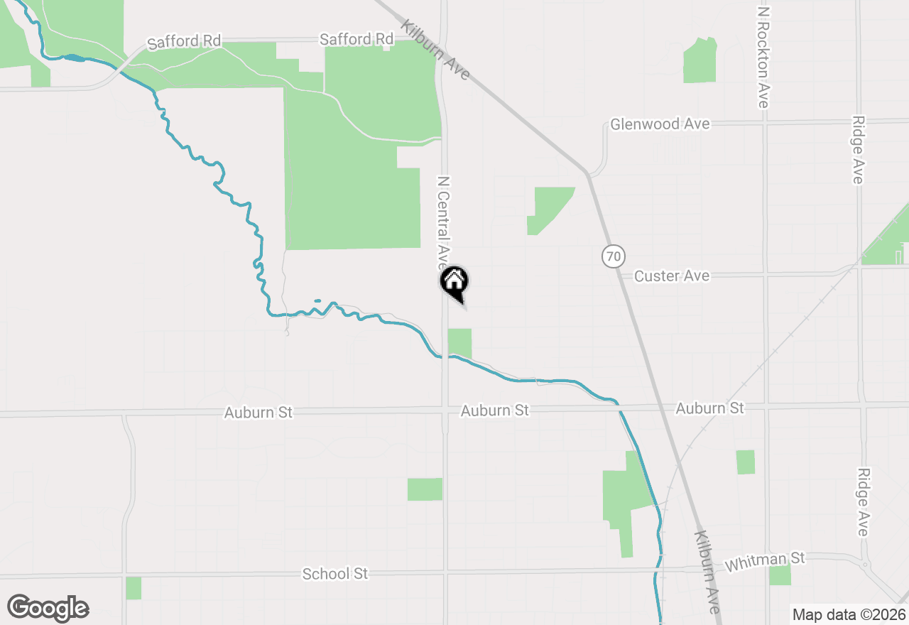 Map of 3616 Blackstone Avenue, Rockford, IL 61101