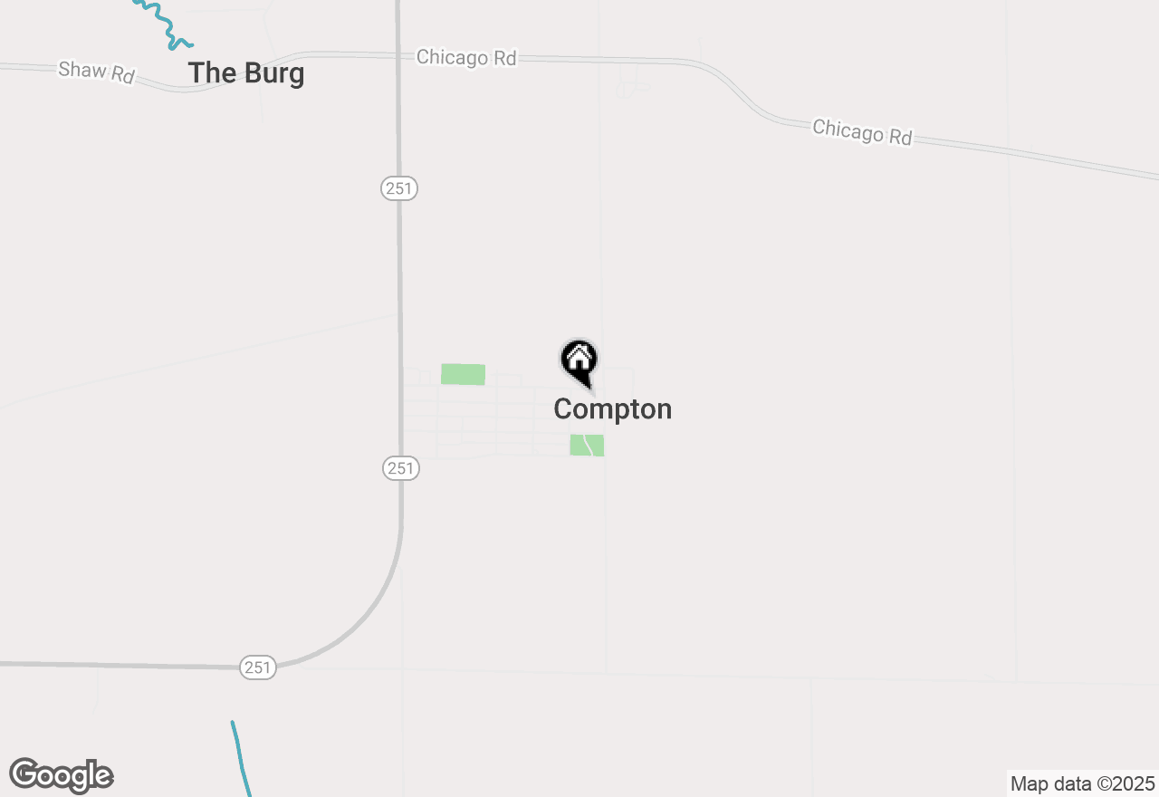 Map of 136 W Chestnut Street, Compton, IL 61318