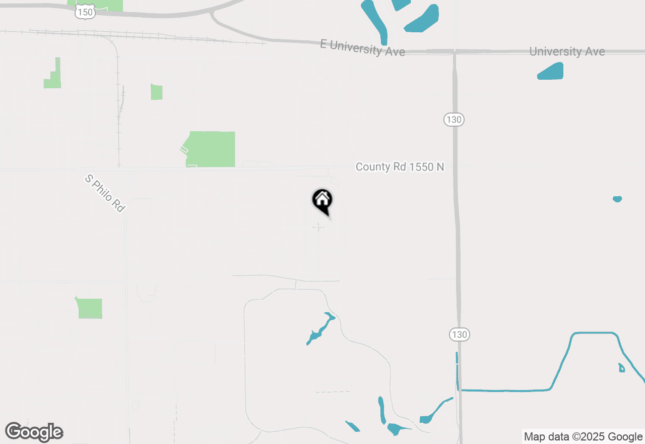 Map of 1317 Montgomery Street, Urbana, IL 61802