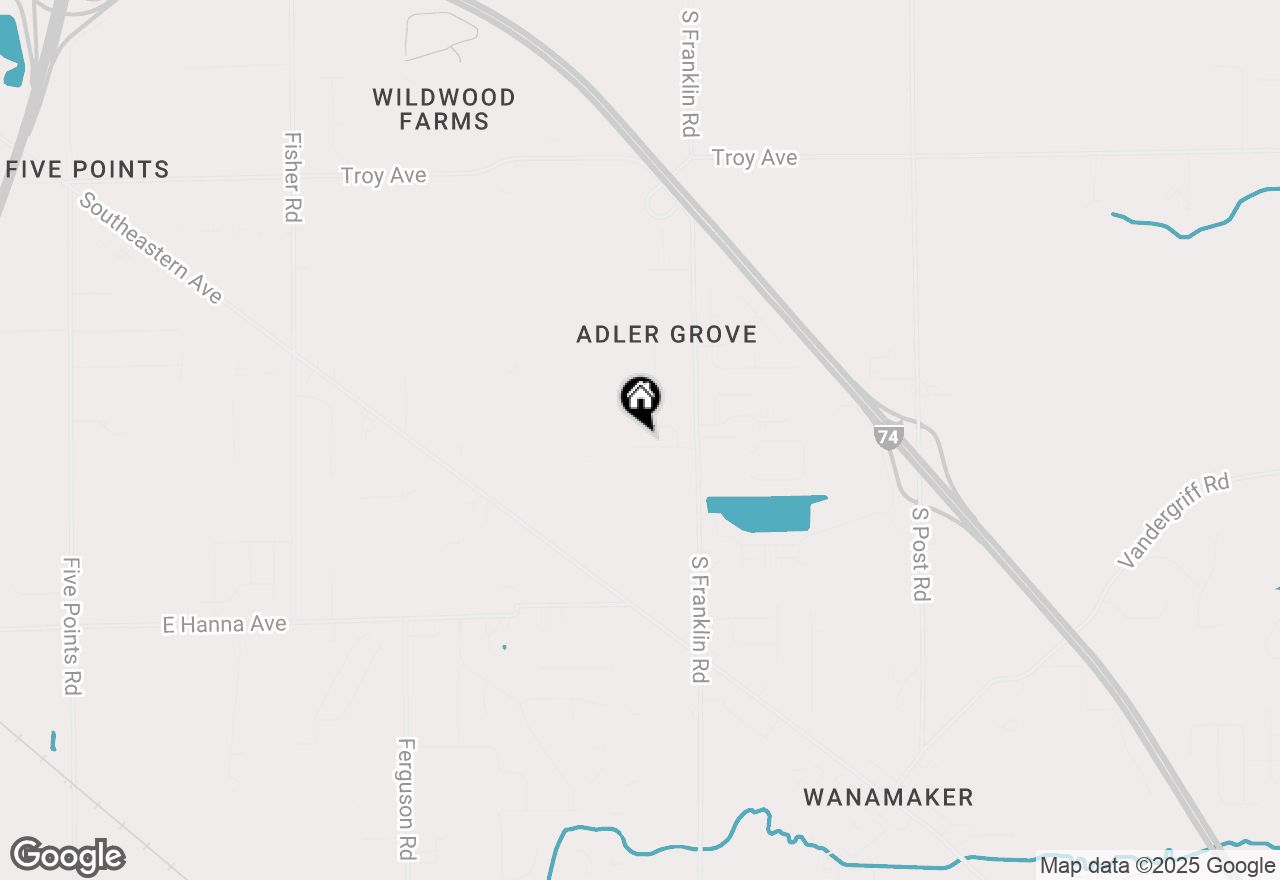 Map of 8310 Weathervane Circle, Indianapolis, IN 46239