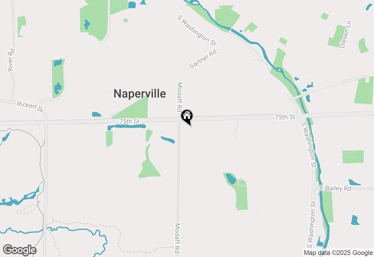 Map of 1312 Frederick Lane, Naperville, IL 60565