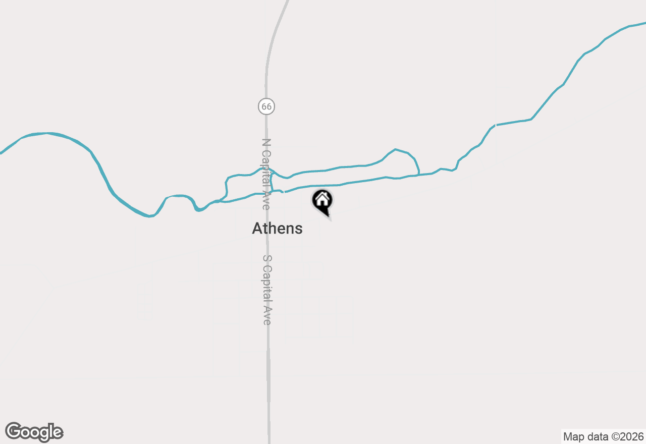 Map of 101 S Avenue C, Athens, MI 49011