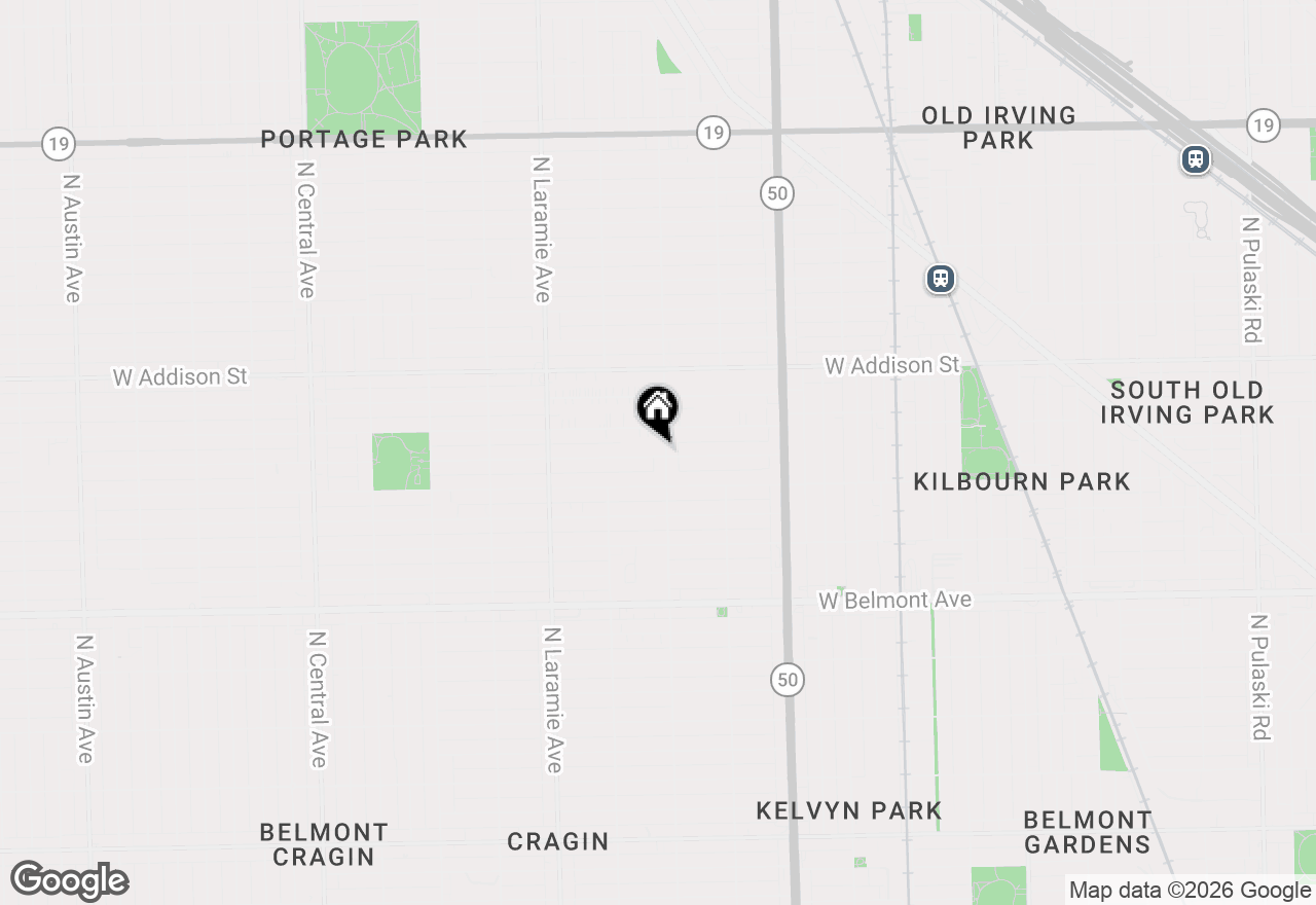 Map of 5004 W Newport Avenue #3E, Chicago, IL 60641