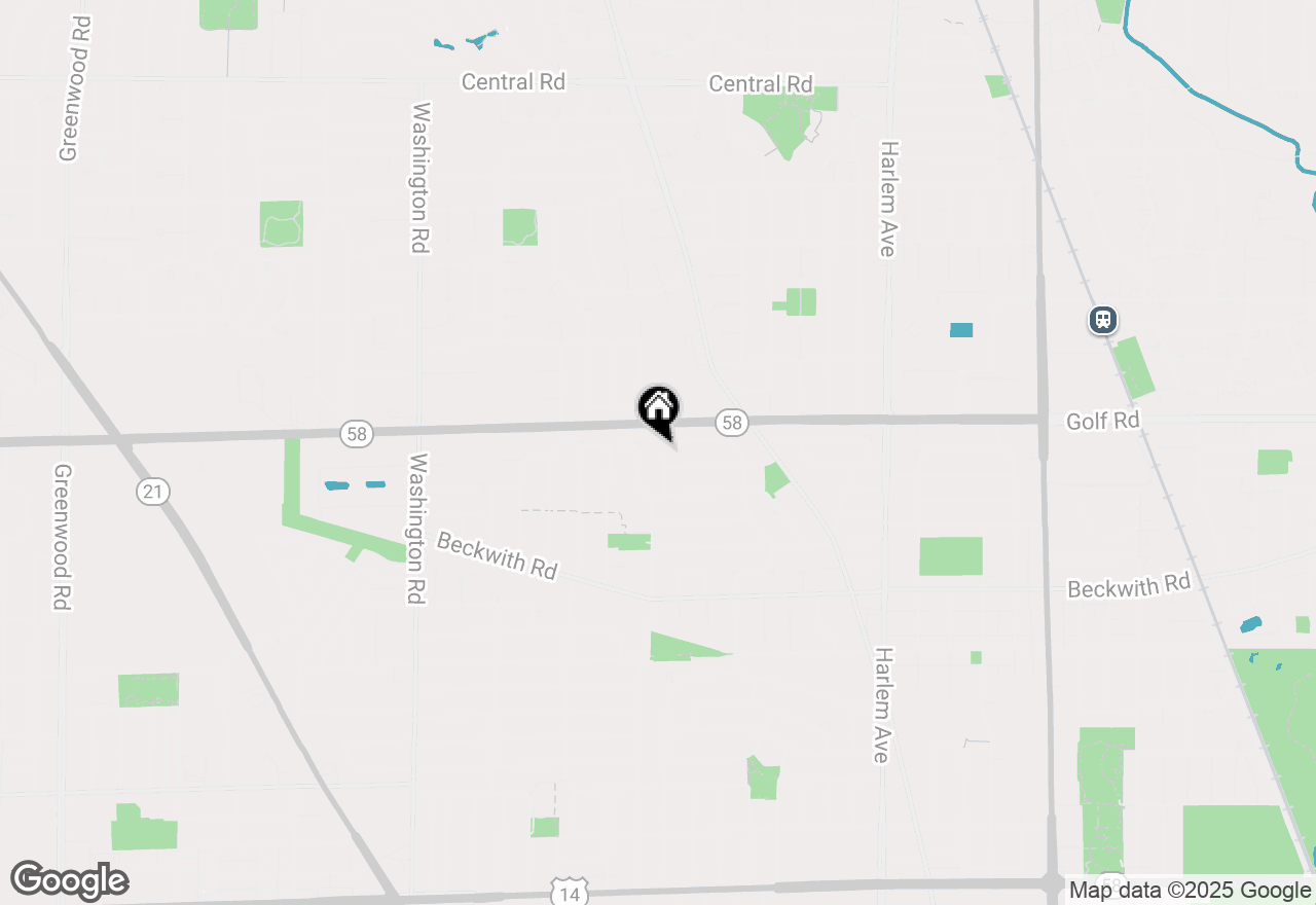 Map of 9526 Oleander Avenue, Morton Grove, IL 60053