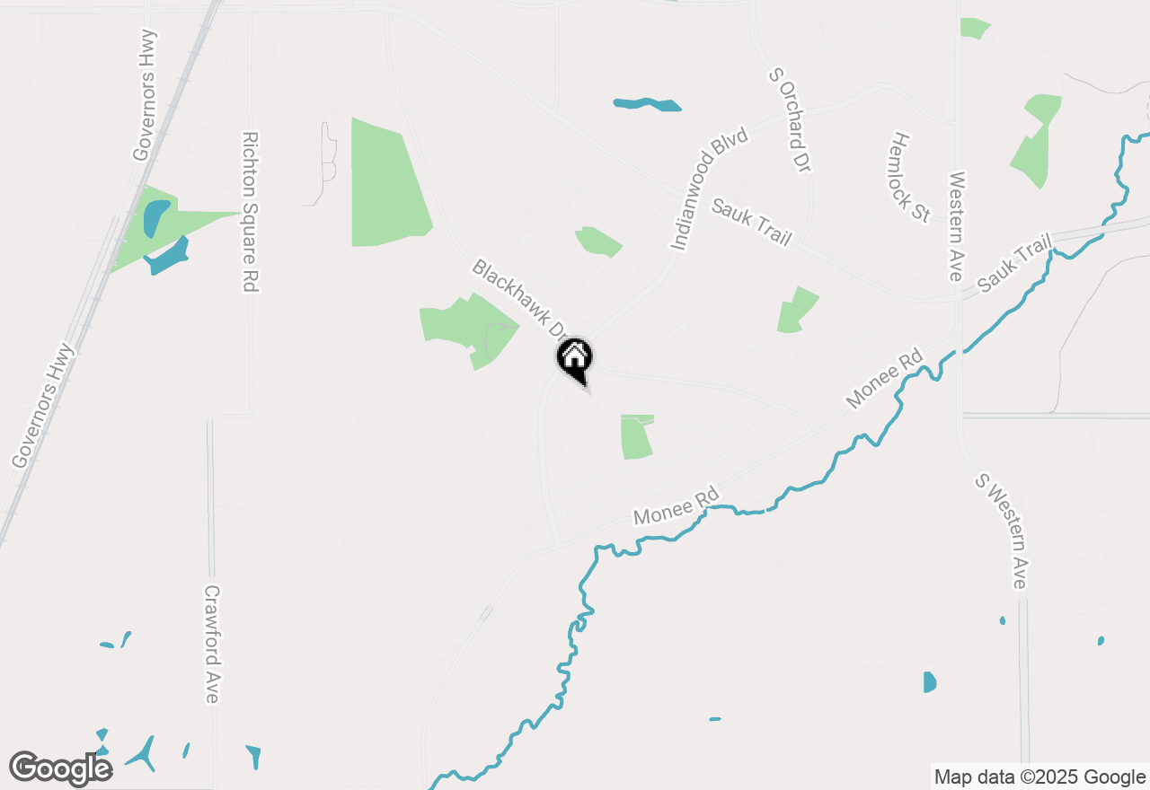 Map of 140 Nashua Street, Park Forest, IL 60466