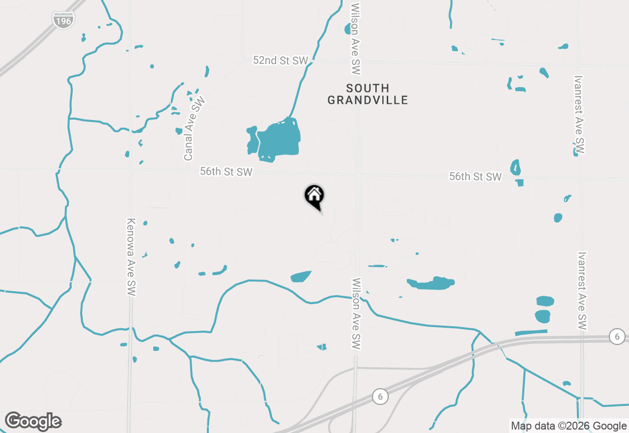 Map of 4132 Ayrshire Drive Sw, Wyoming, MI 49418