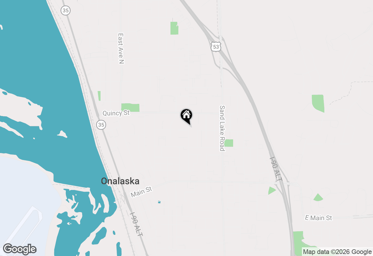 Map of 925 Lake St, Onalaska, WI 54650
