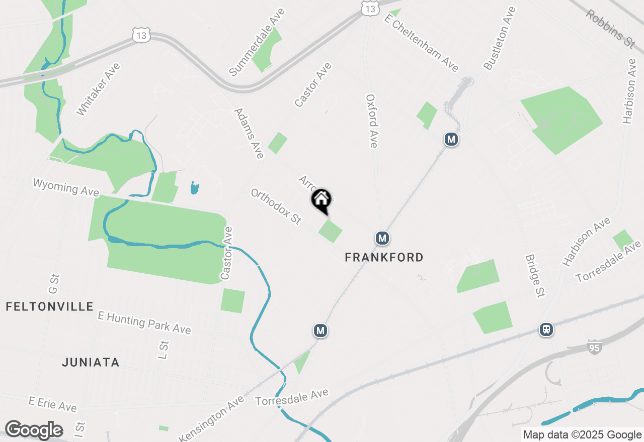 Map of 4626 Pilling Street, Philadelphia, PA 19124