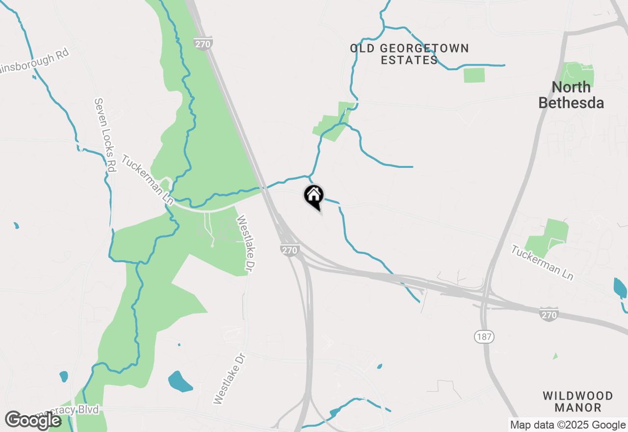 Map of 11004 Roundtable Court, North Bethesda, MD 20852