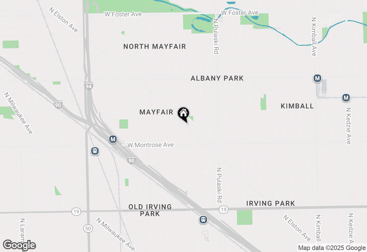 Map of 4536 N Elston Avenue, Chicago, IL 60630