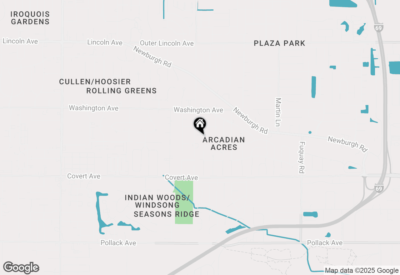Map of 6411 Madison Avenue, Evansville, IN 47715