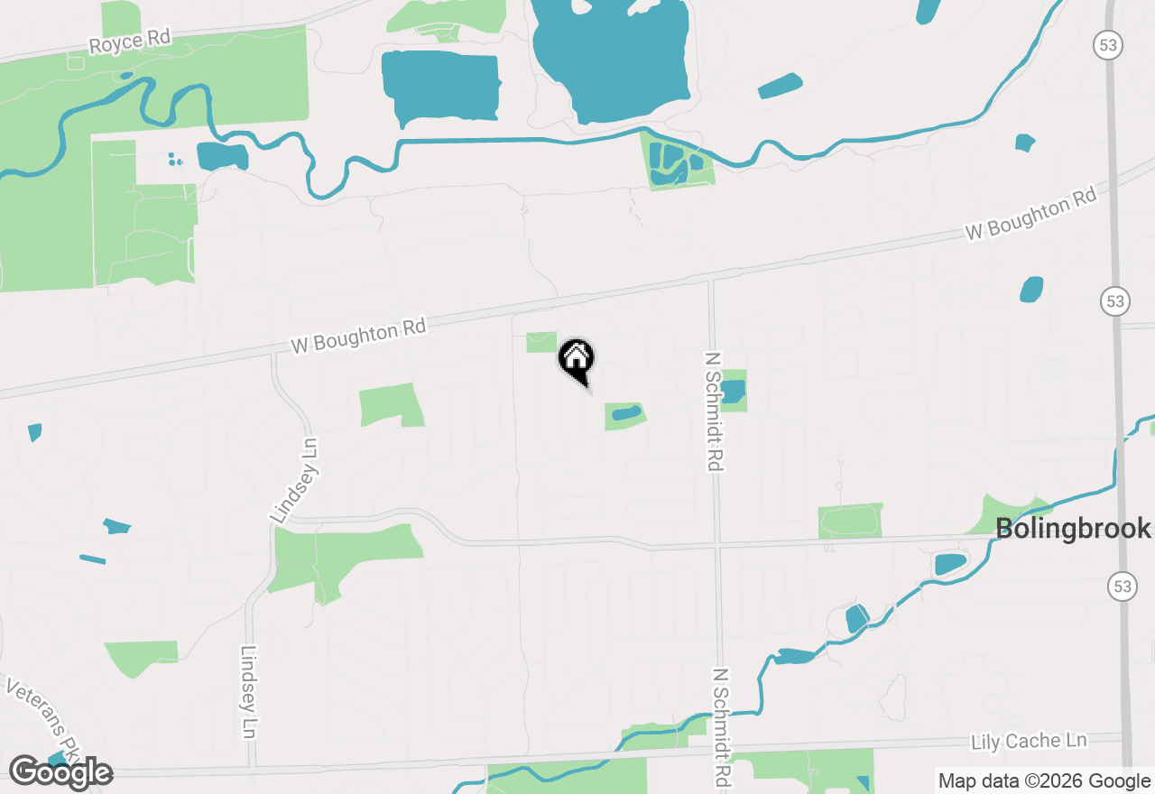 Map of 237 Windsor Drive, Bolingbrook, IL 60440