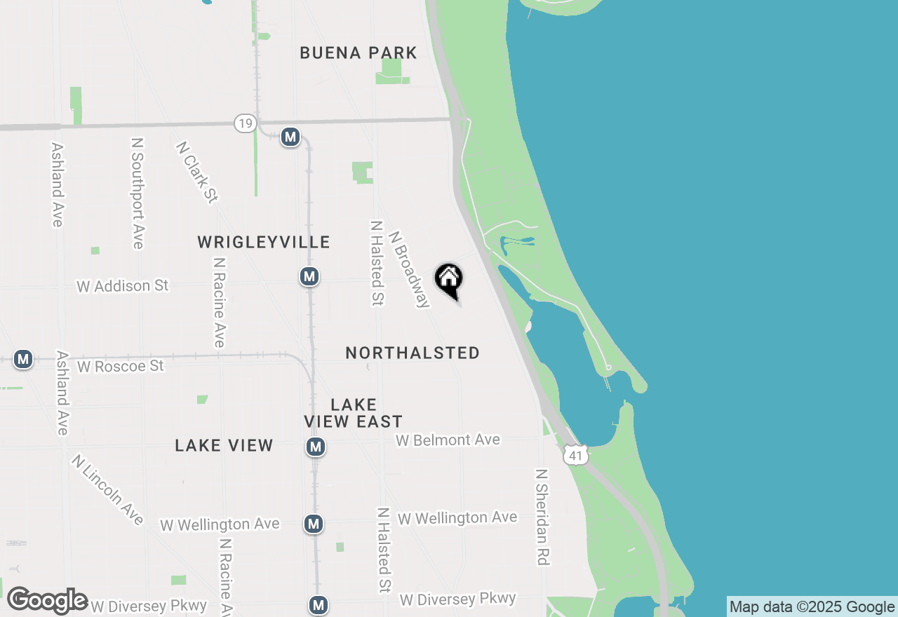 Map of 606 W Cornelia Avenue #276, Chicago, IL 60657