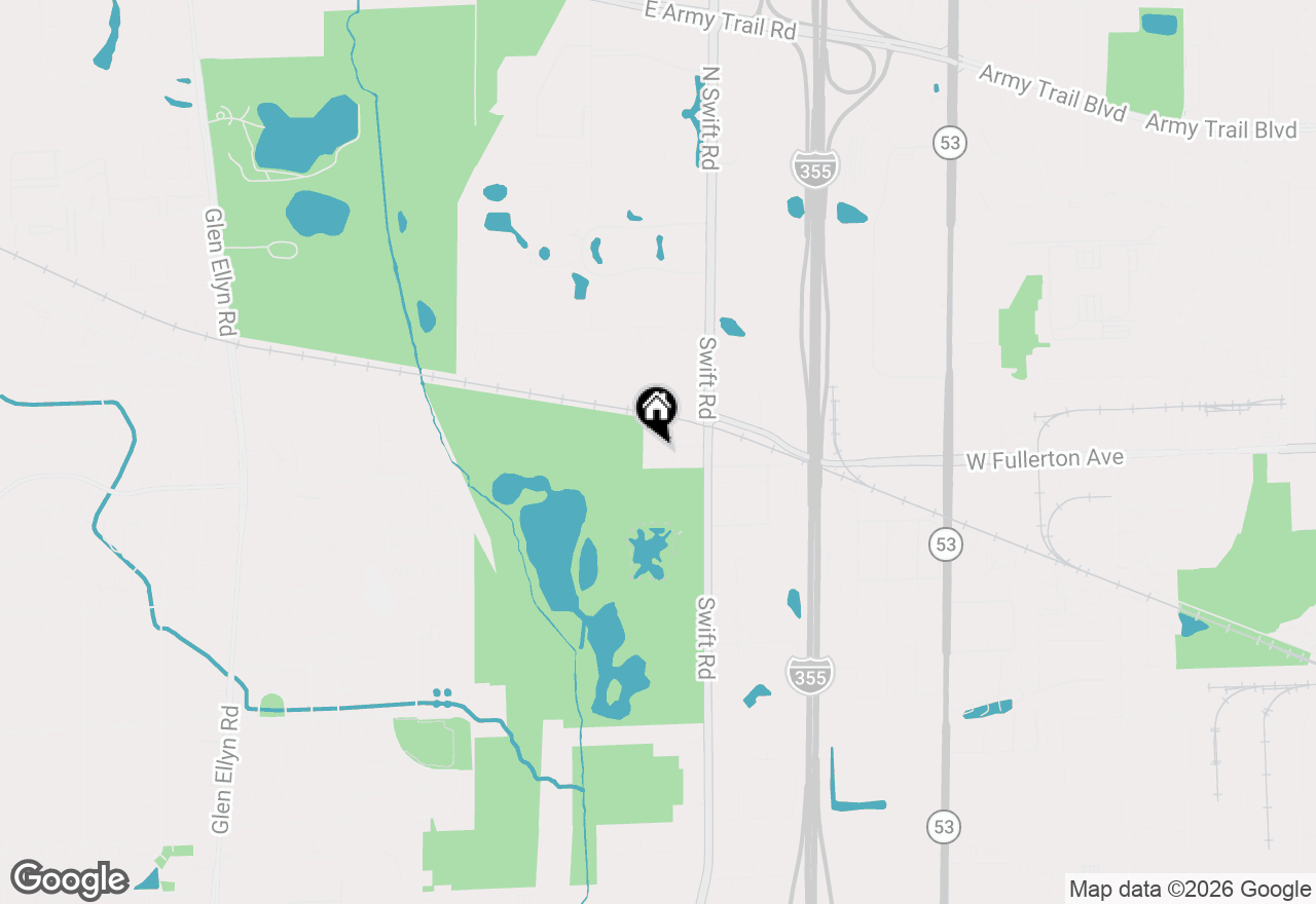 Map of 2185 W Concord Lane #2185, Addison, IL 60101