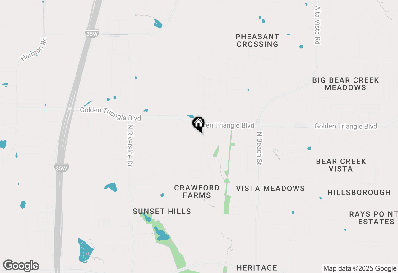 Map of 10740 Astor Drive, Fort Worth, TX 76244