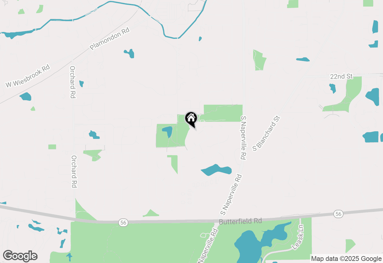 Map of 28 Winners Cup Circle, Wheaton, IL 60189